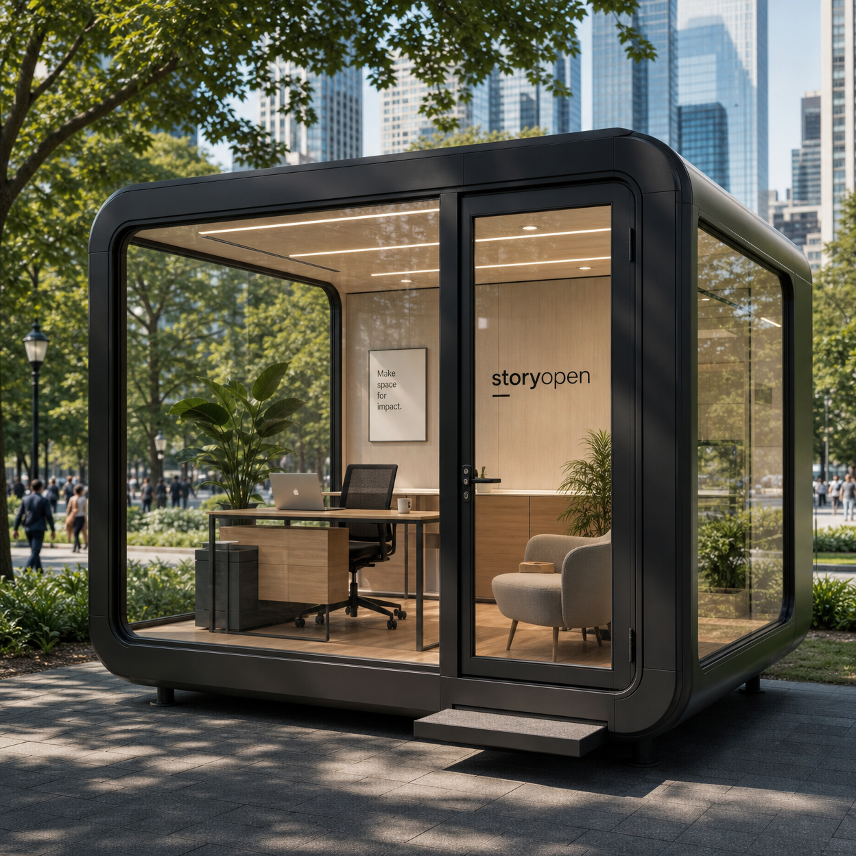 Storyopen TinyTown 12 Micro Starter Mobile Home — First Home Edition