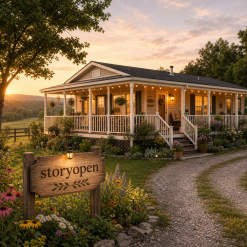 Storyopen PetFriendly 22 Animal-Inclusive Mobile Home — Countryside Living Edition